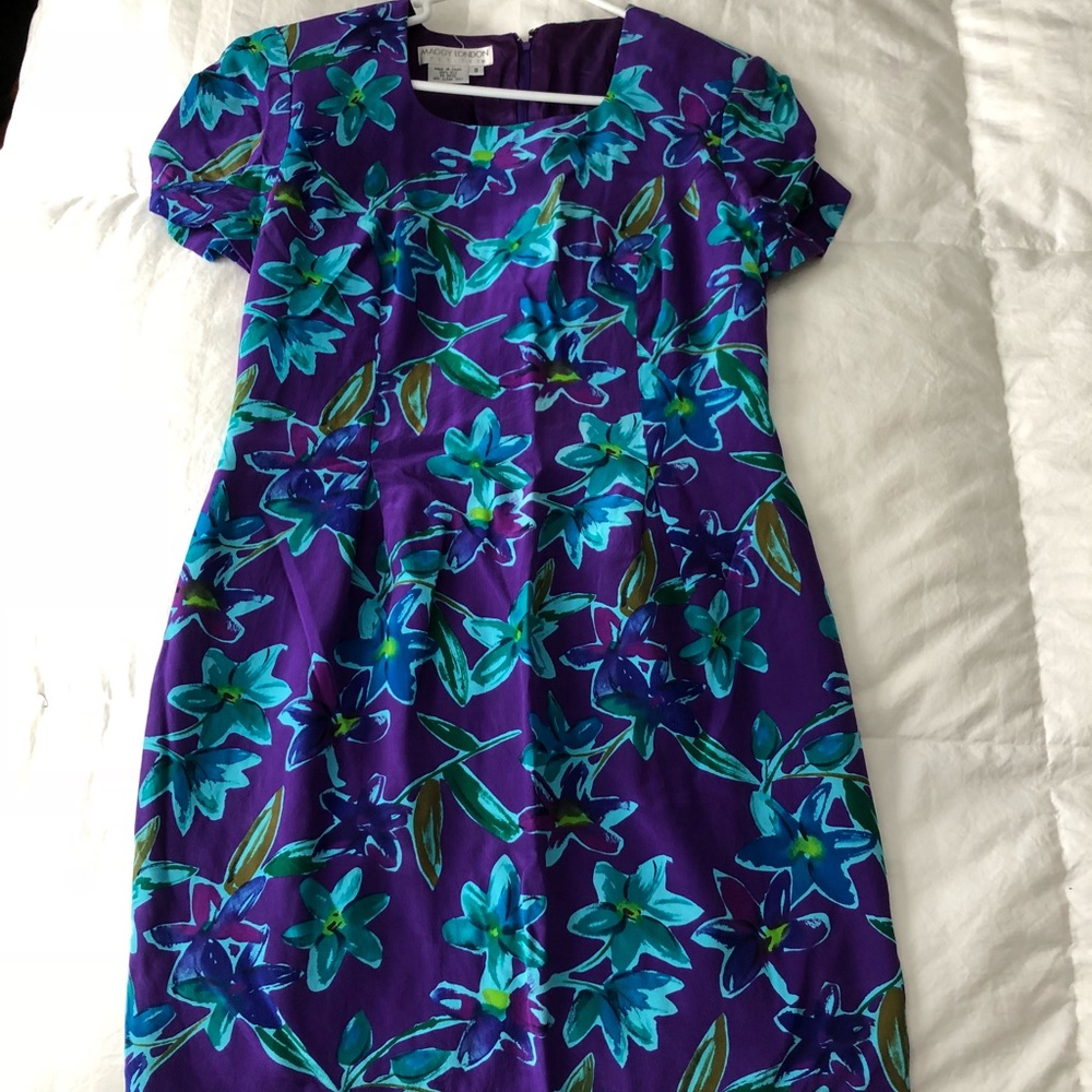 Purple and blue